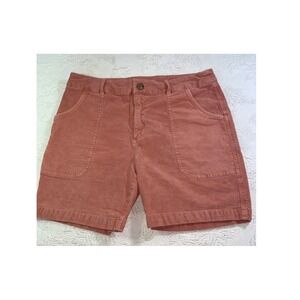 Marine Layer Mens Corduroy Walking Shorts Size 34 Coral Pink Summer 2021 13214